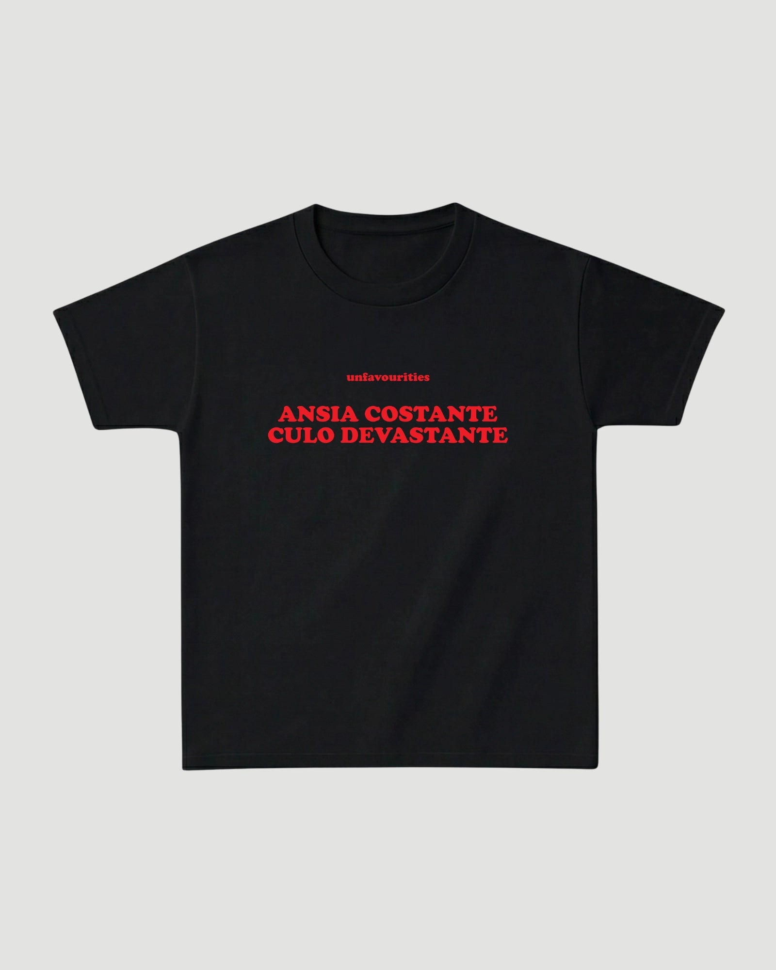 'ansia costante culo devastante' classic tee - Unfavourities