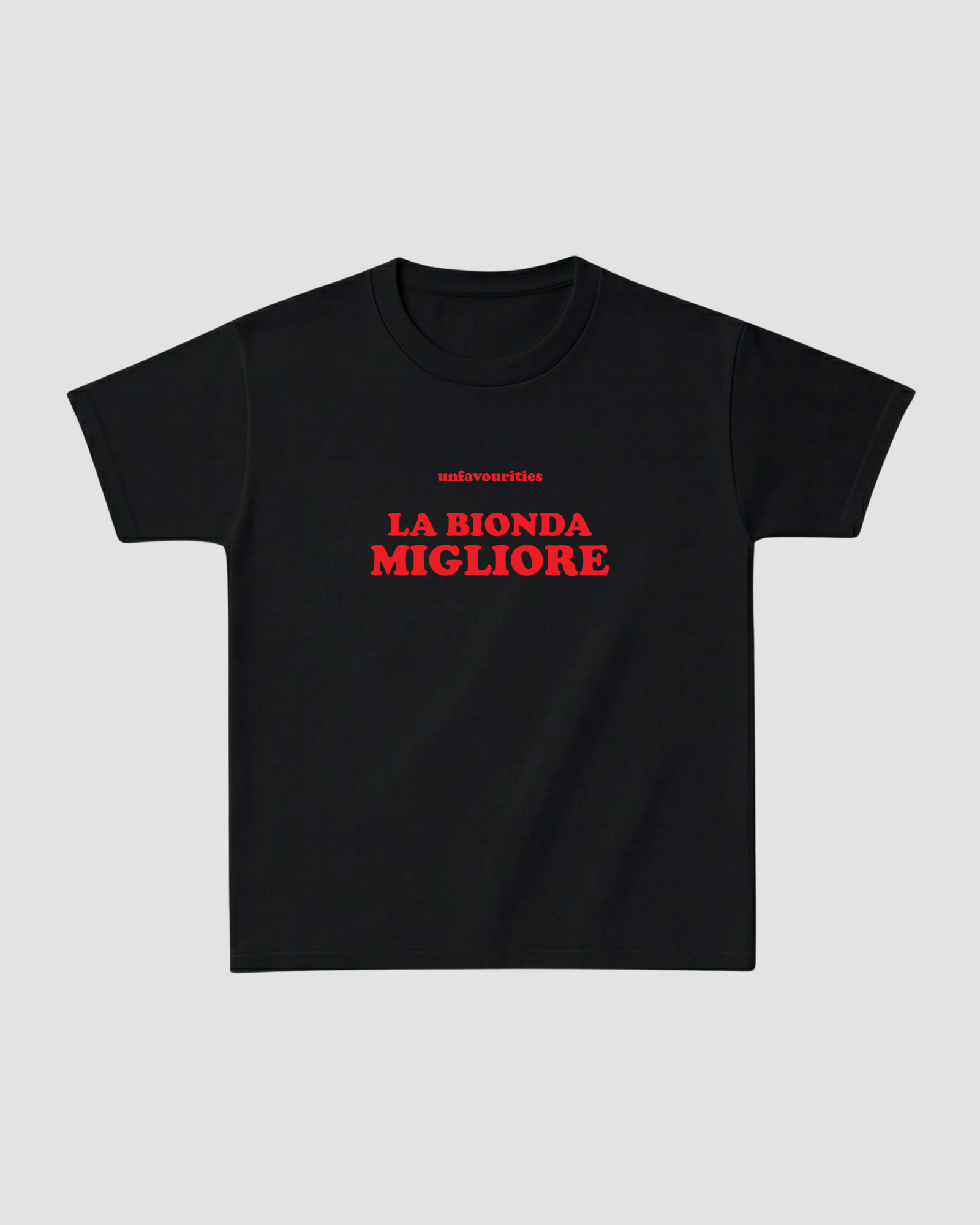 'la bionda migliore' classic tee - Unfavourities