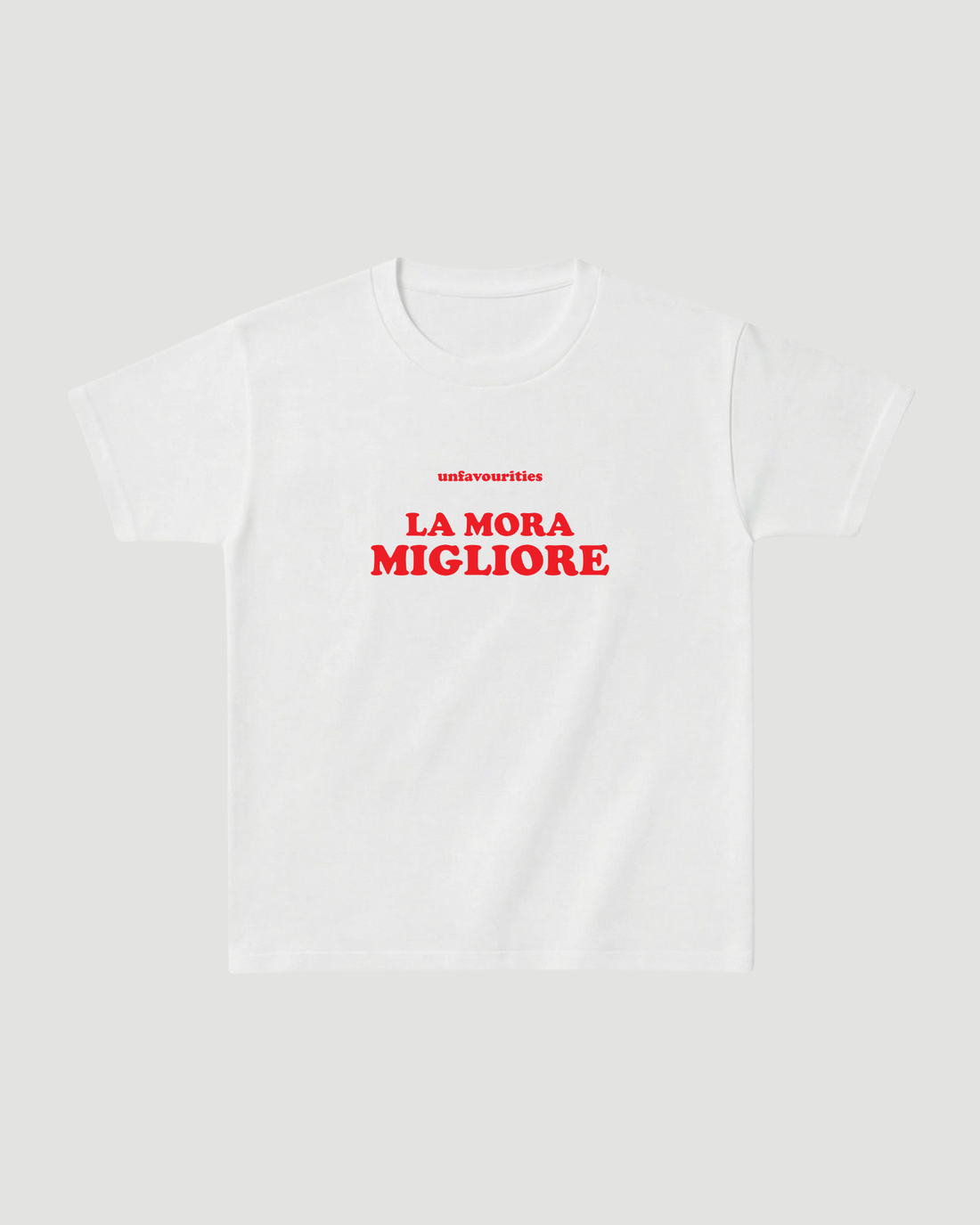 'la mora migliore' classic tee - Unfavourities