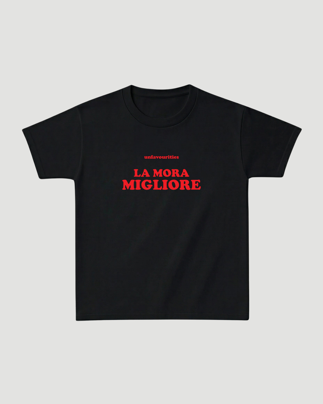 'la mora migliore' classic tee - Unfavourities