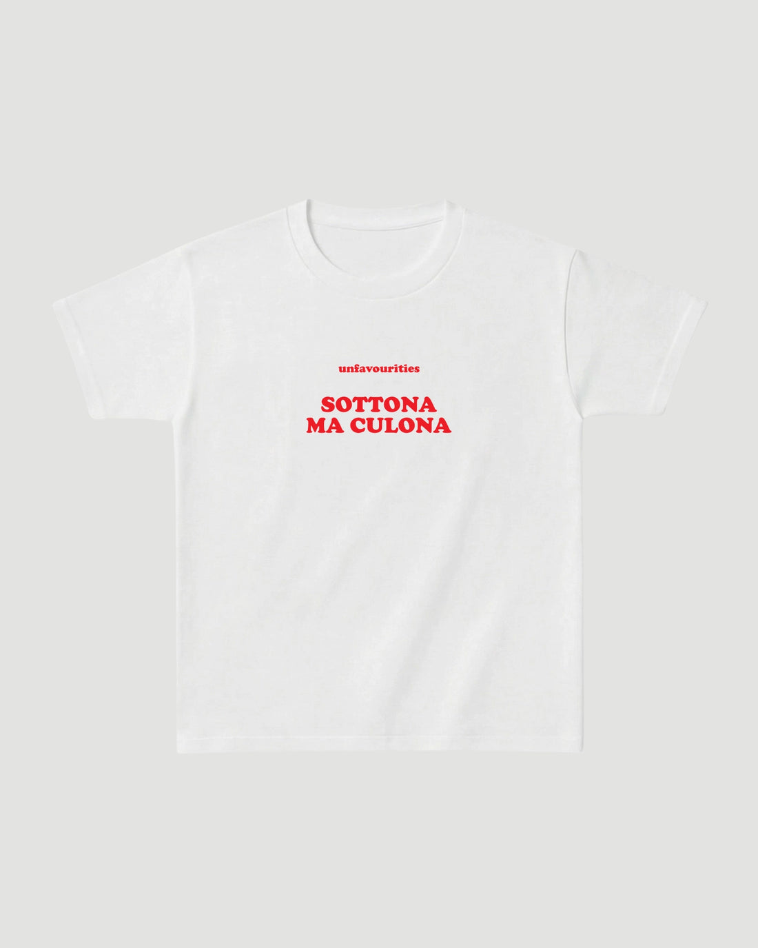 'sottona ma culona' classic tee - Unfavourities
